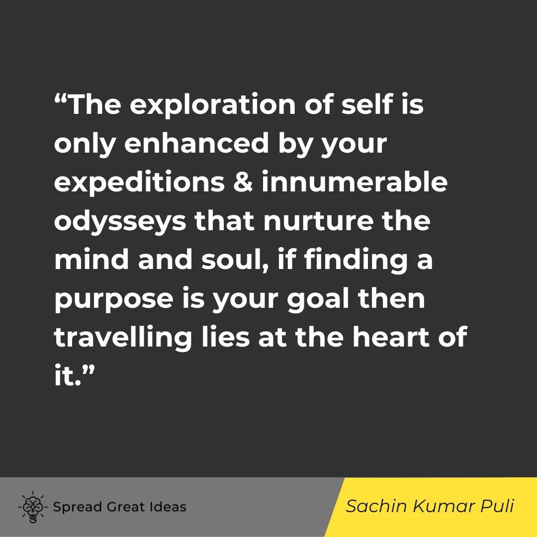Sachin Kumar Puli Quote on Explorer