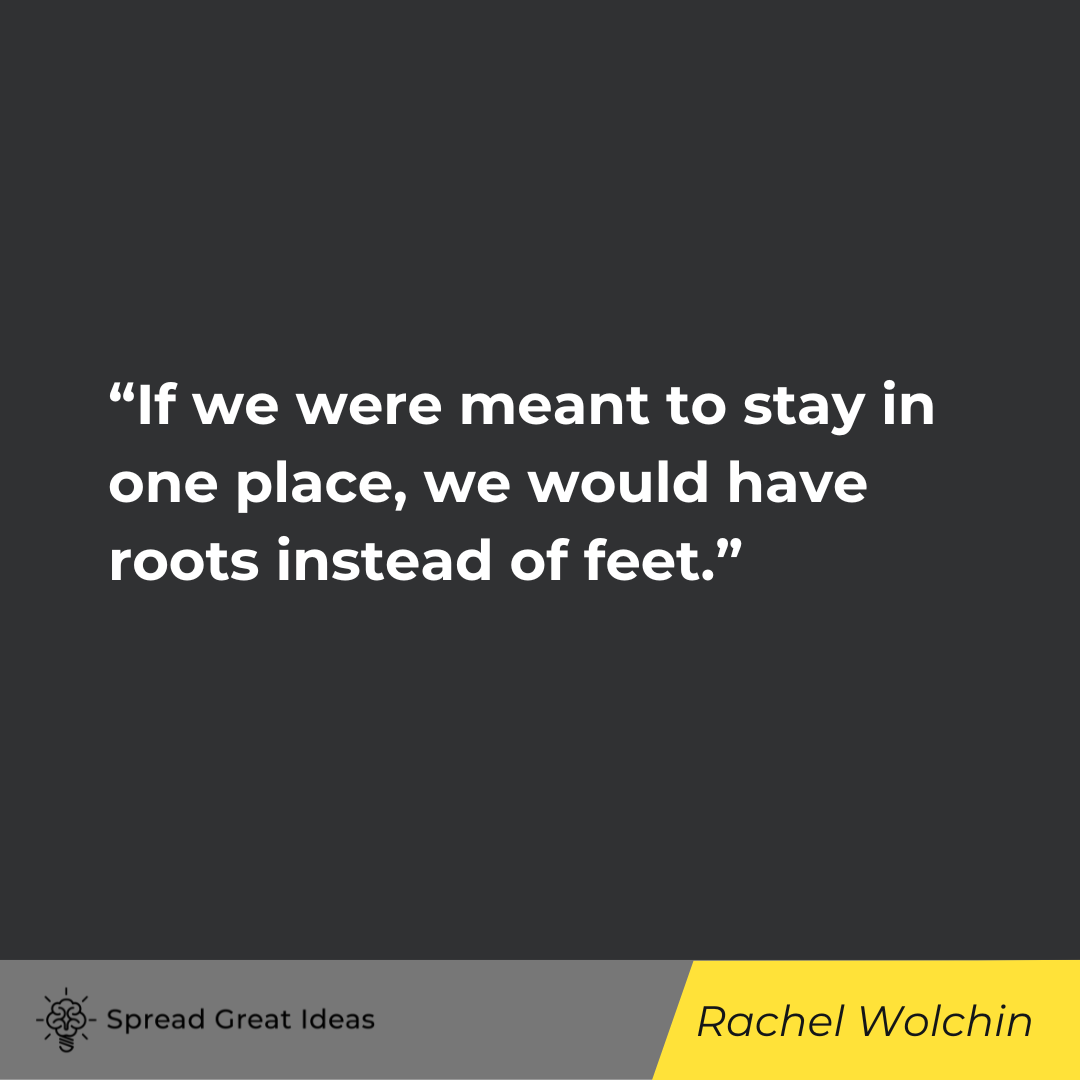 Rachel Wolchin Quote on Explorer