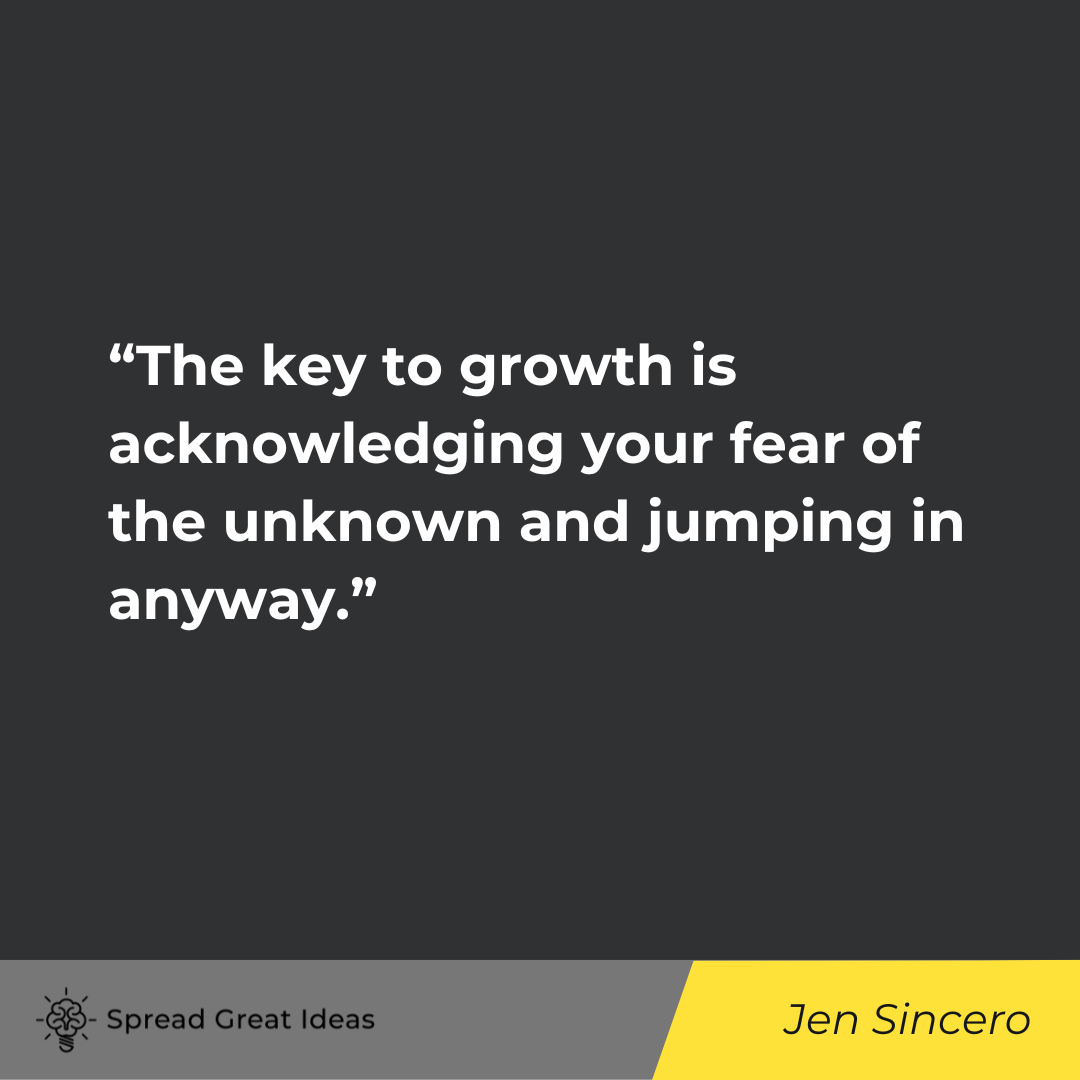 Jen Sincero on Growth Quotes