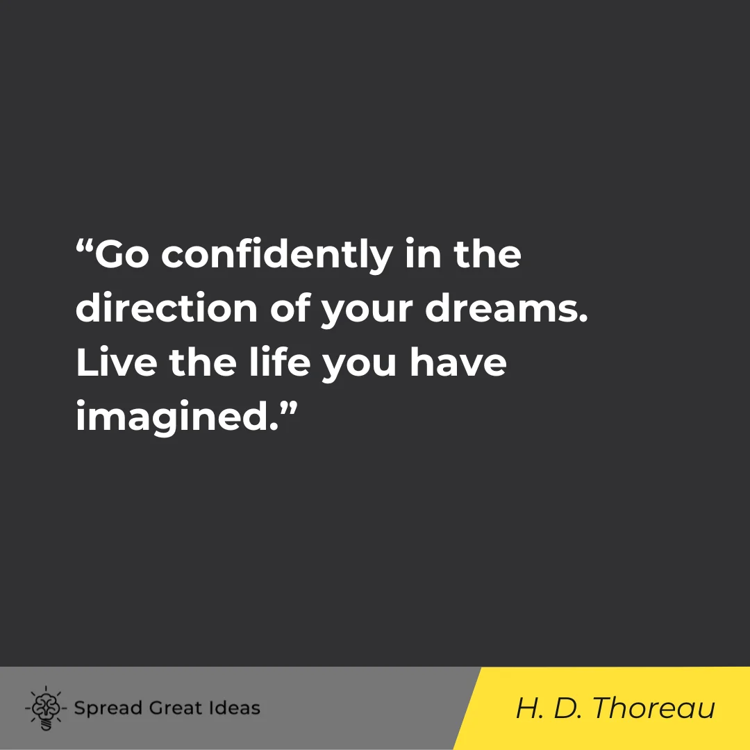 Henry David Thoreau on living life quotes