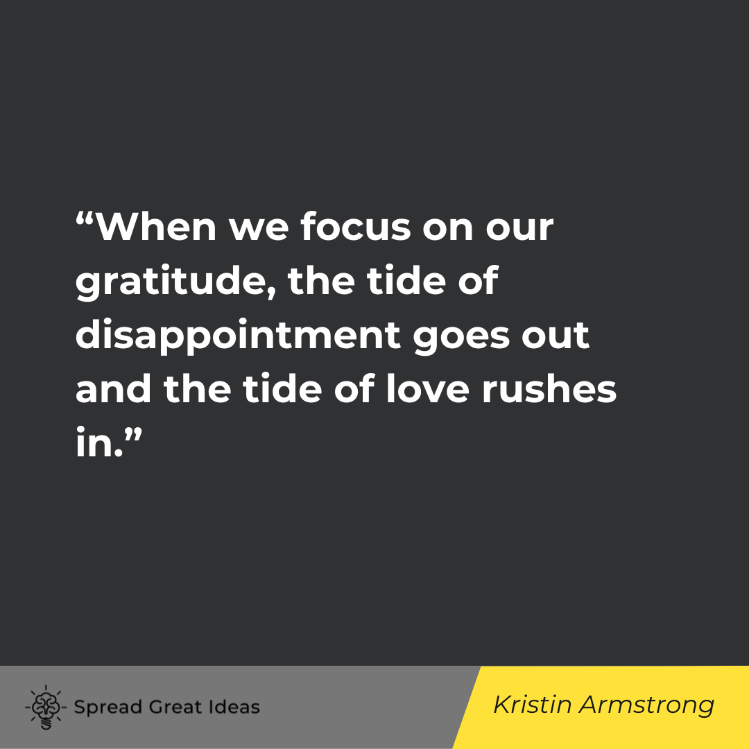 Kristin Armstrong on Blessings Quotes