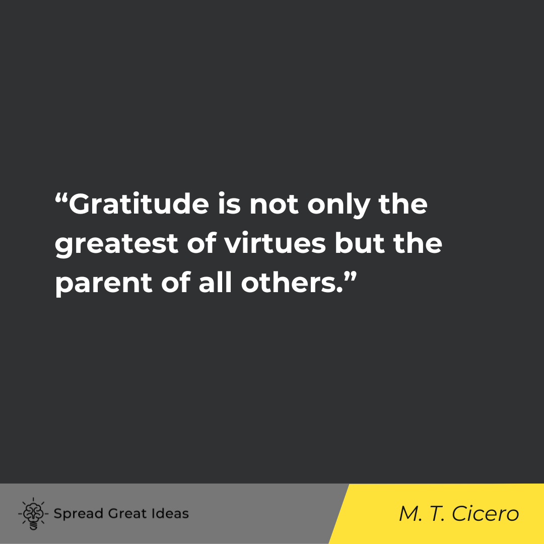 Marcus Tullius Cicero on Blessings Quotes