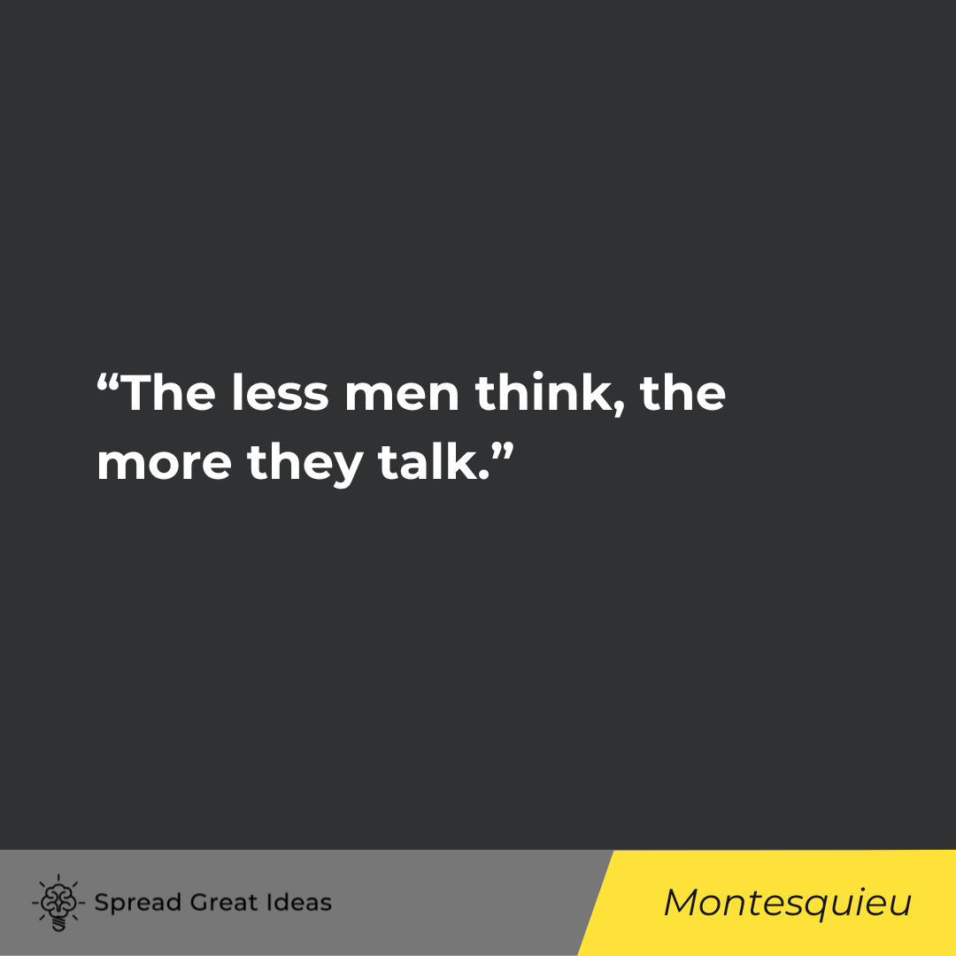 Montesquieu on Brainy Quotes