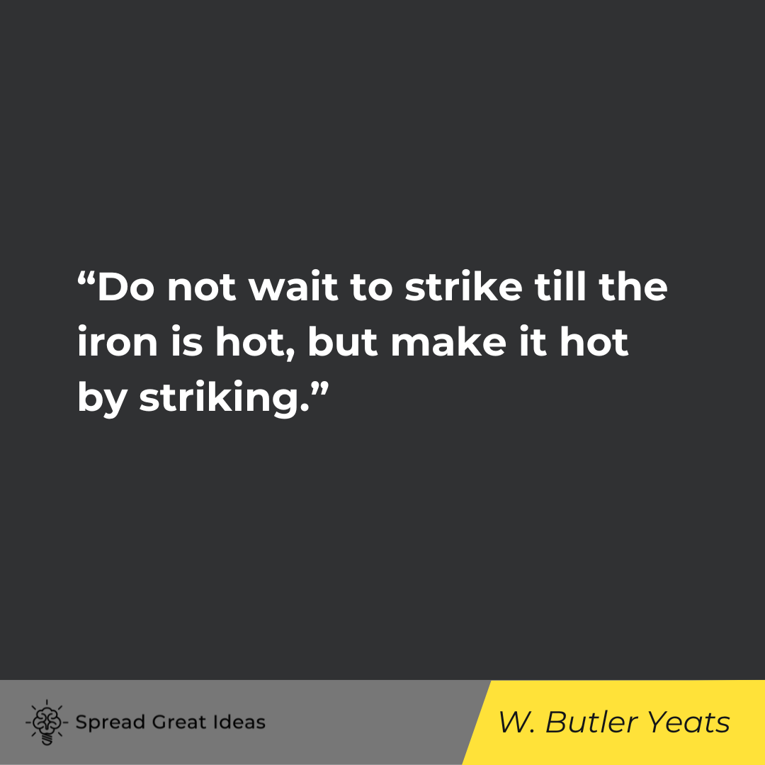 William Butler Yeats on Morning Quotes