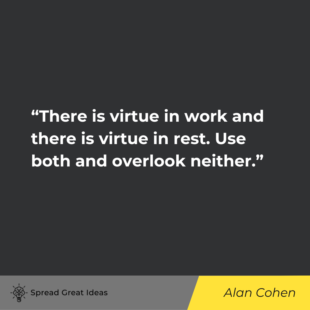 Alan Cohen on Rest Quotes