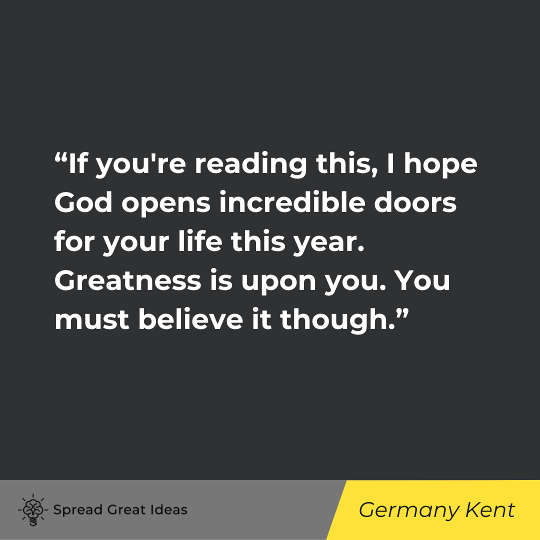 Germany Kent on affirmation quotes