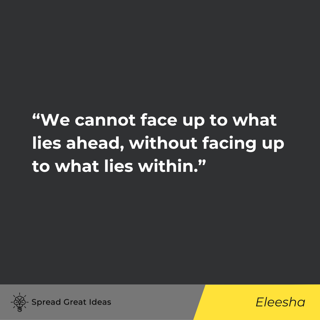 Eleesha on affirmation quotes