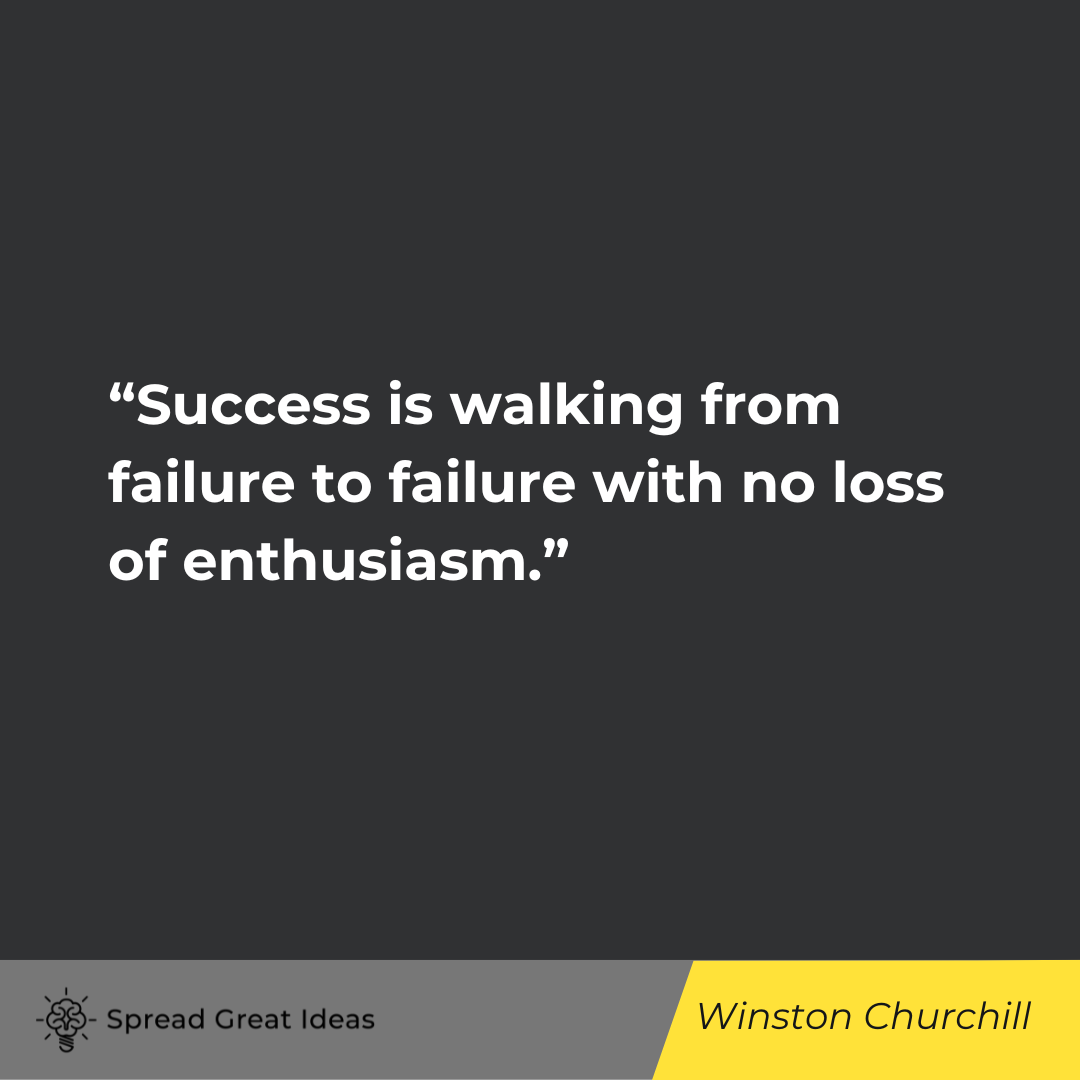 Winston Churchill on Entrepreneur Quotes