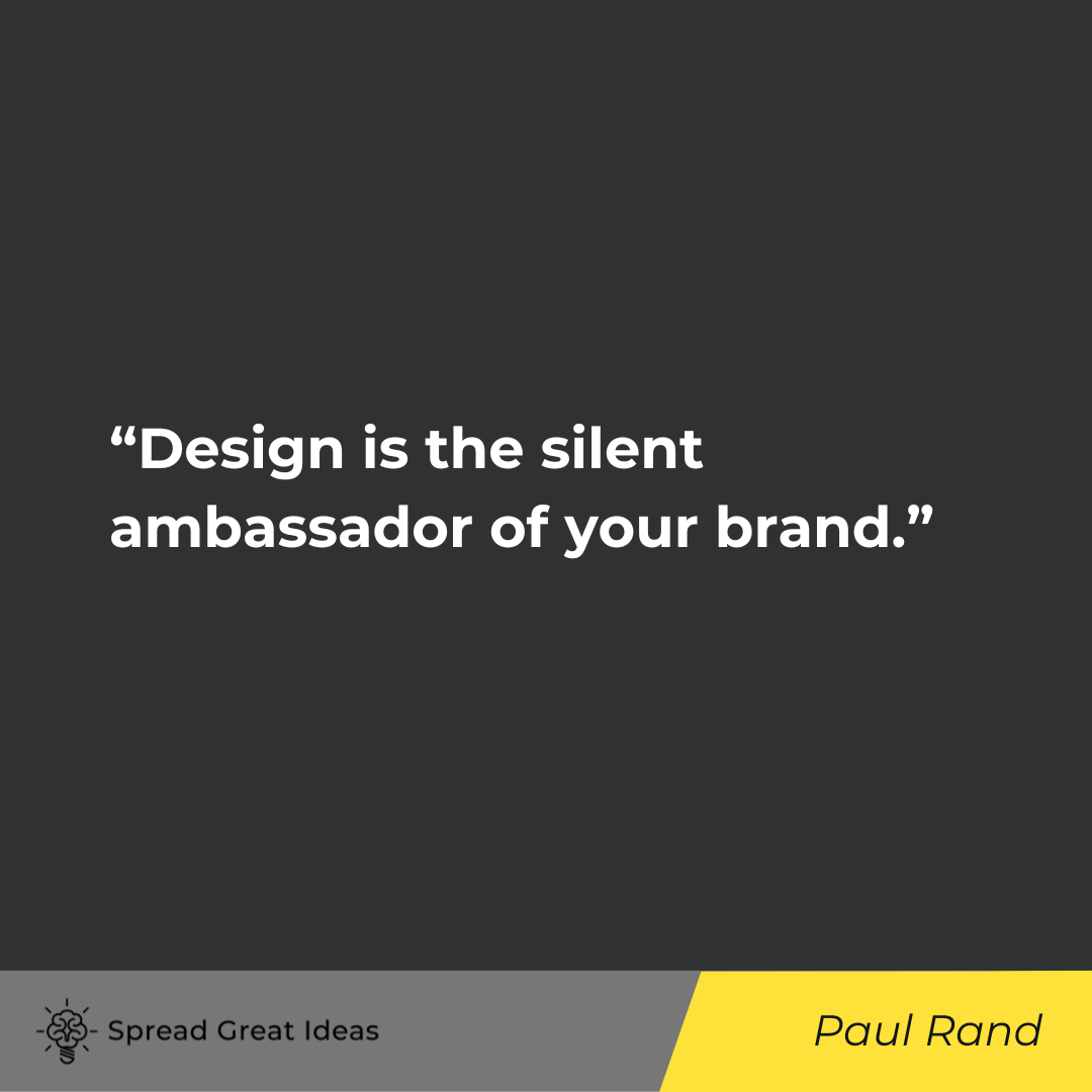 Paul Rand on Design Quotes: