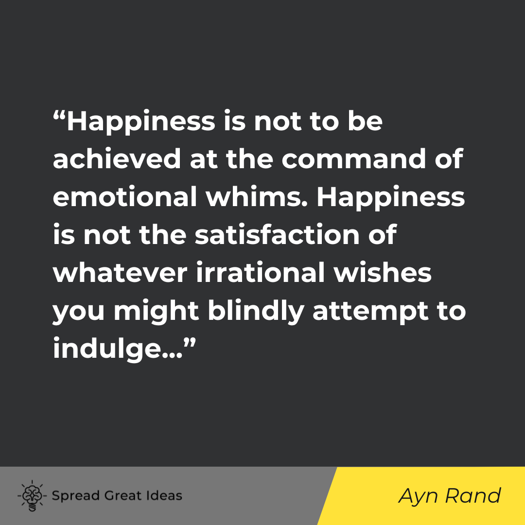 Ayn Rand on Eudaimonia Quotes