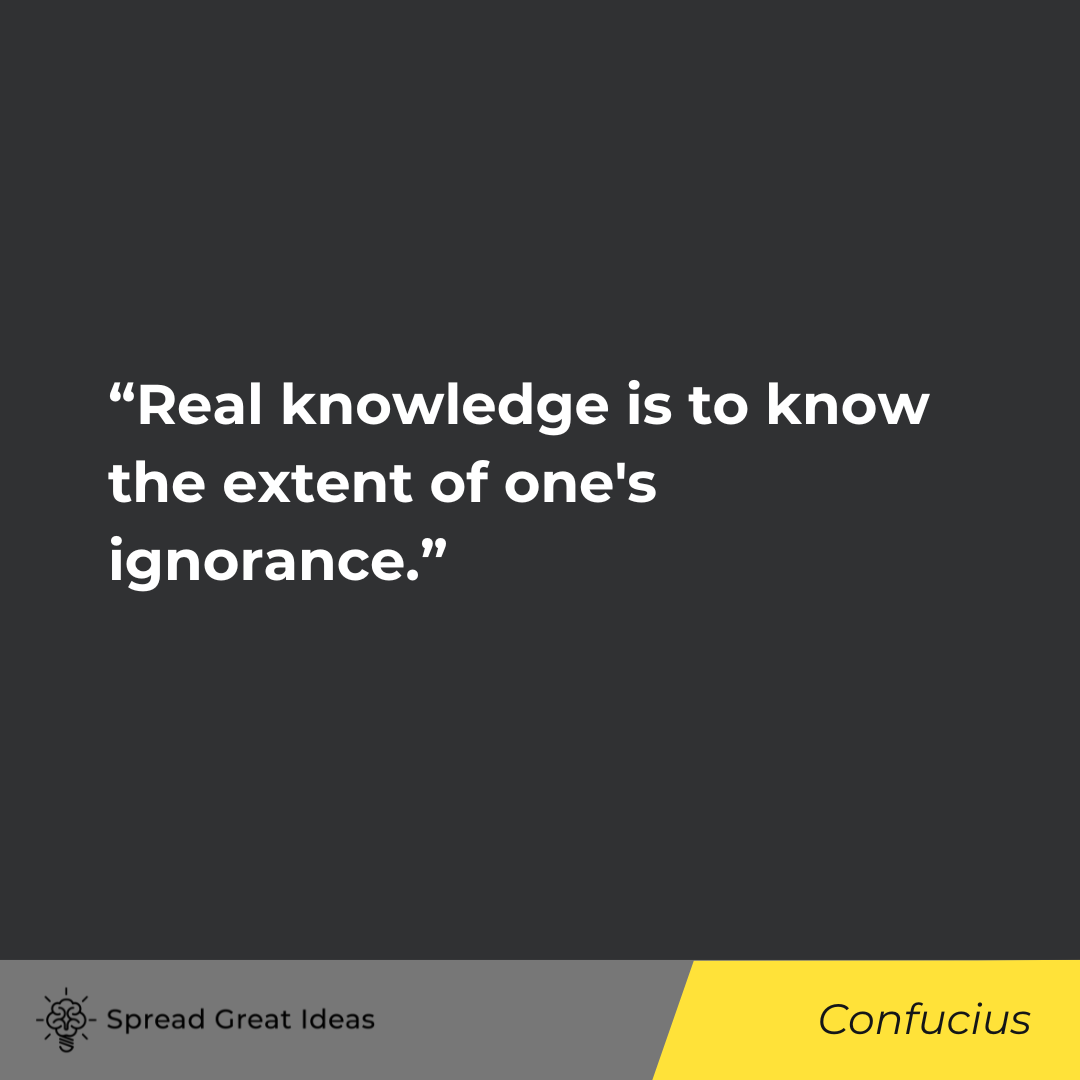 Confucius on Knowledge Quotes