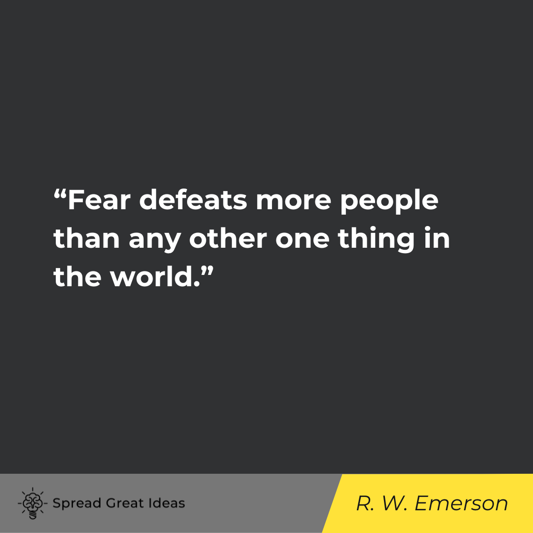 Ralph Waldo Emerson on Self-Confidence Quotes