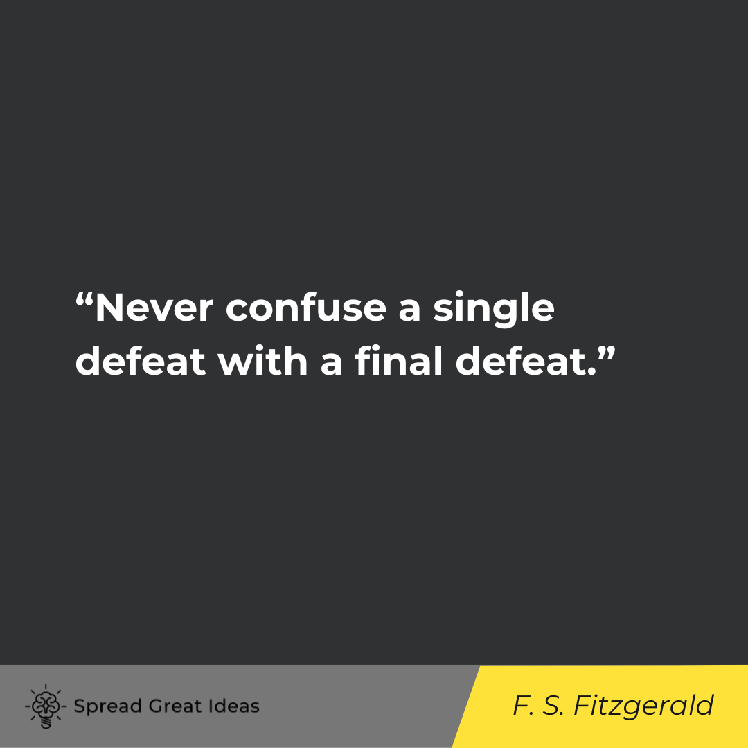 F. Scott Fitzgerald on Warrior Mindset Quotes