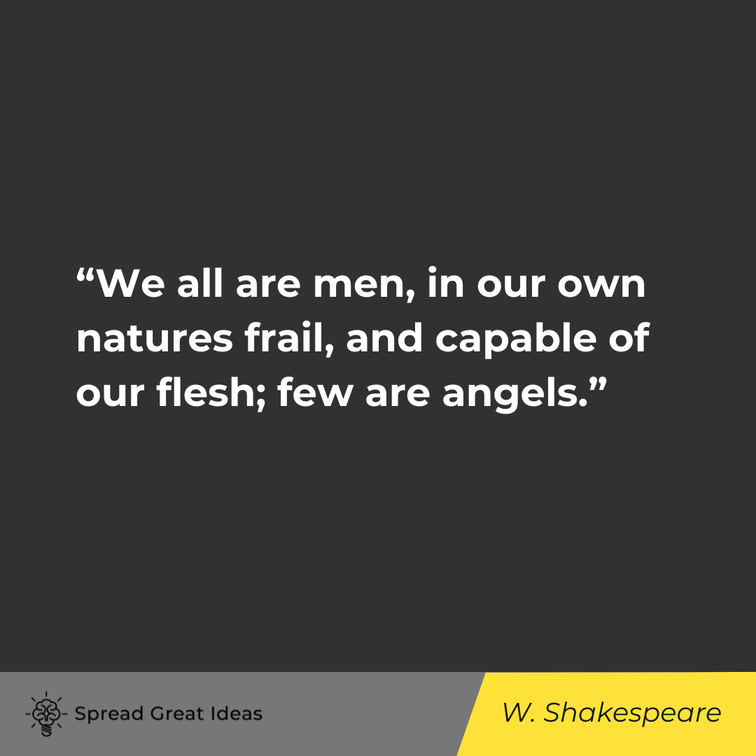 William Shakespeare on Human Nature Quotes