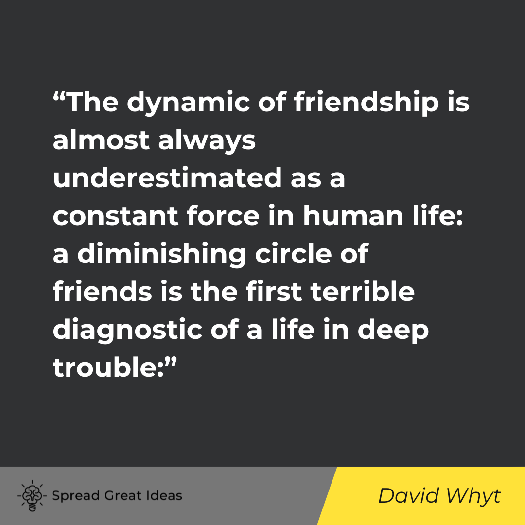 David Whyt on Community Quotes