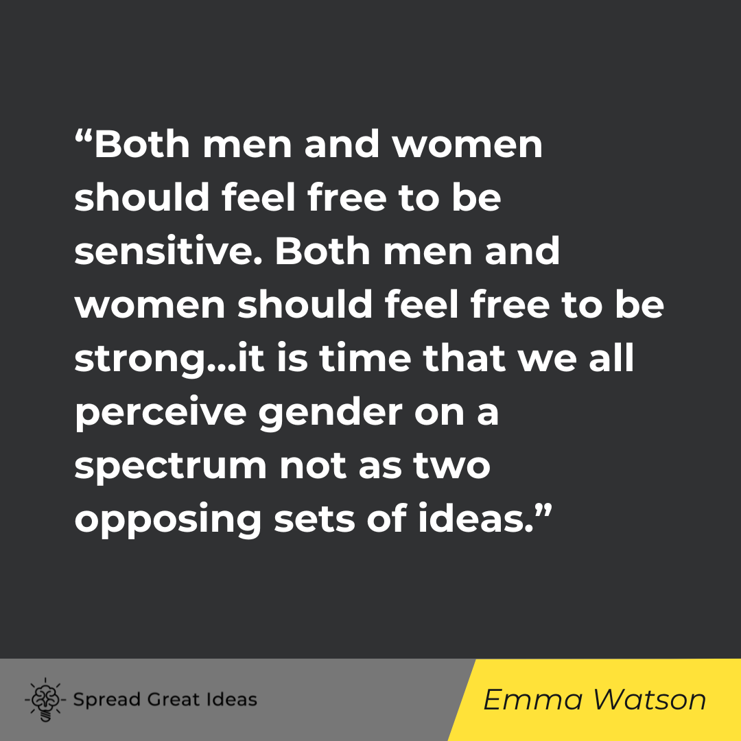 Emma Watson on Women & Men Quotes