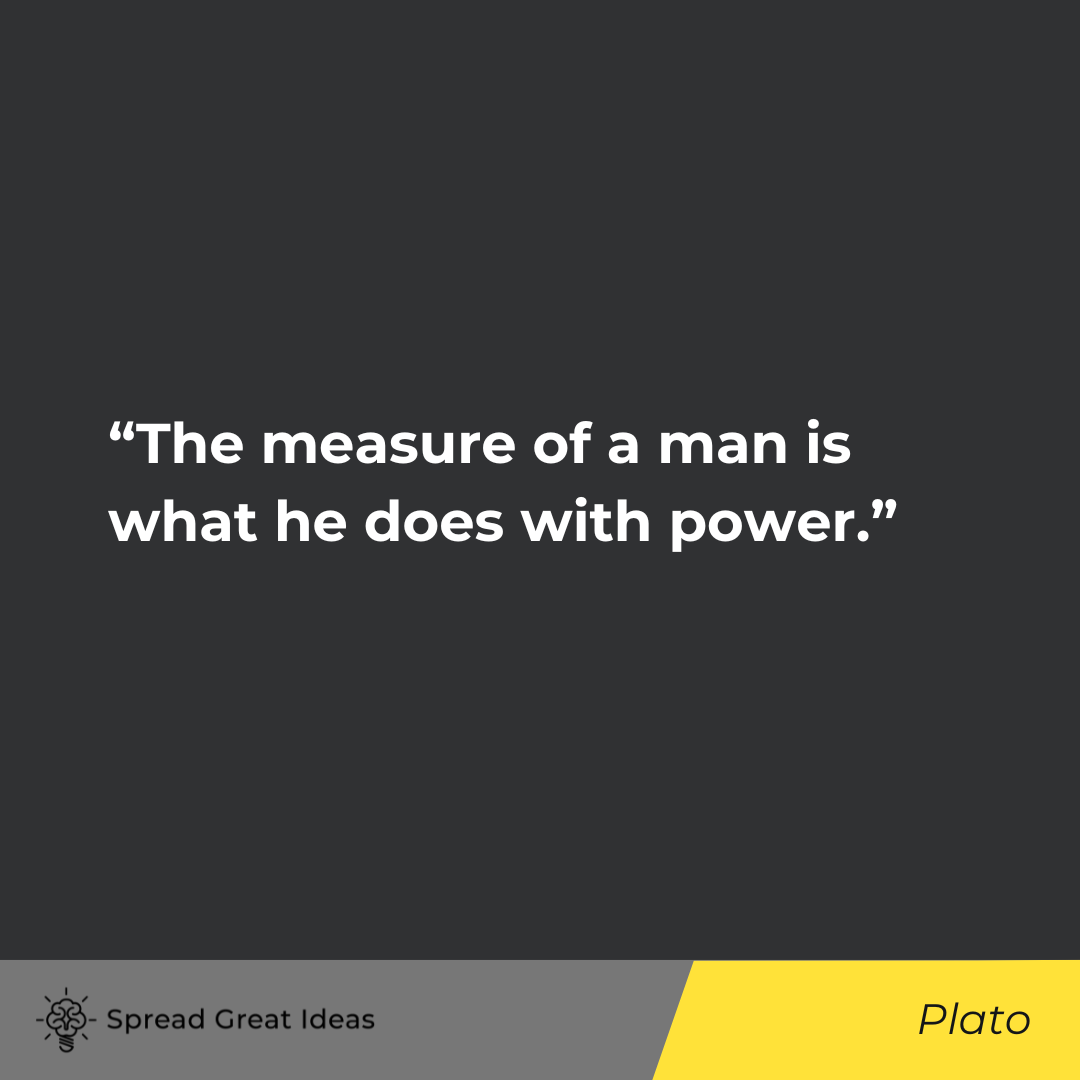 Plato on Power & Strategy Quotes