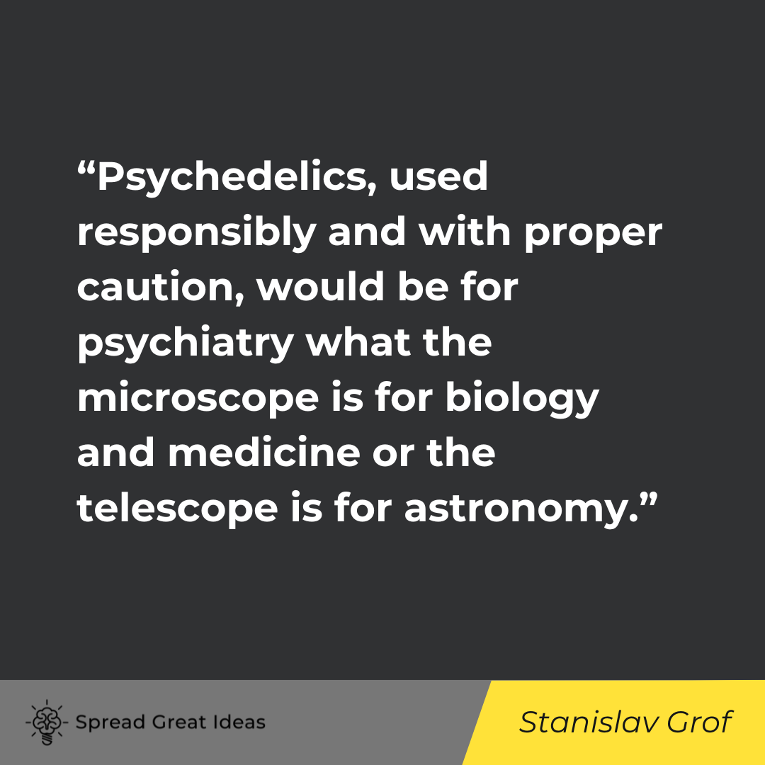 Stanislav Grof on Psychedelics Quotes