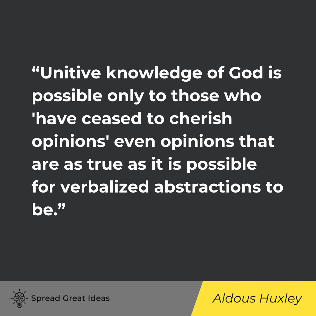 Aldous Huxley on Psychedelics Quotes
