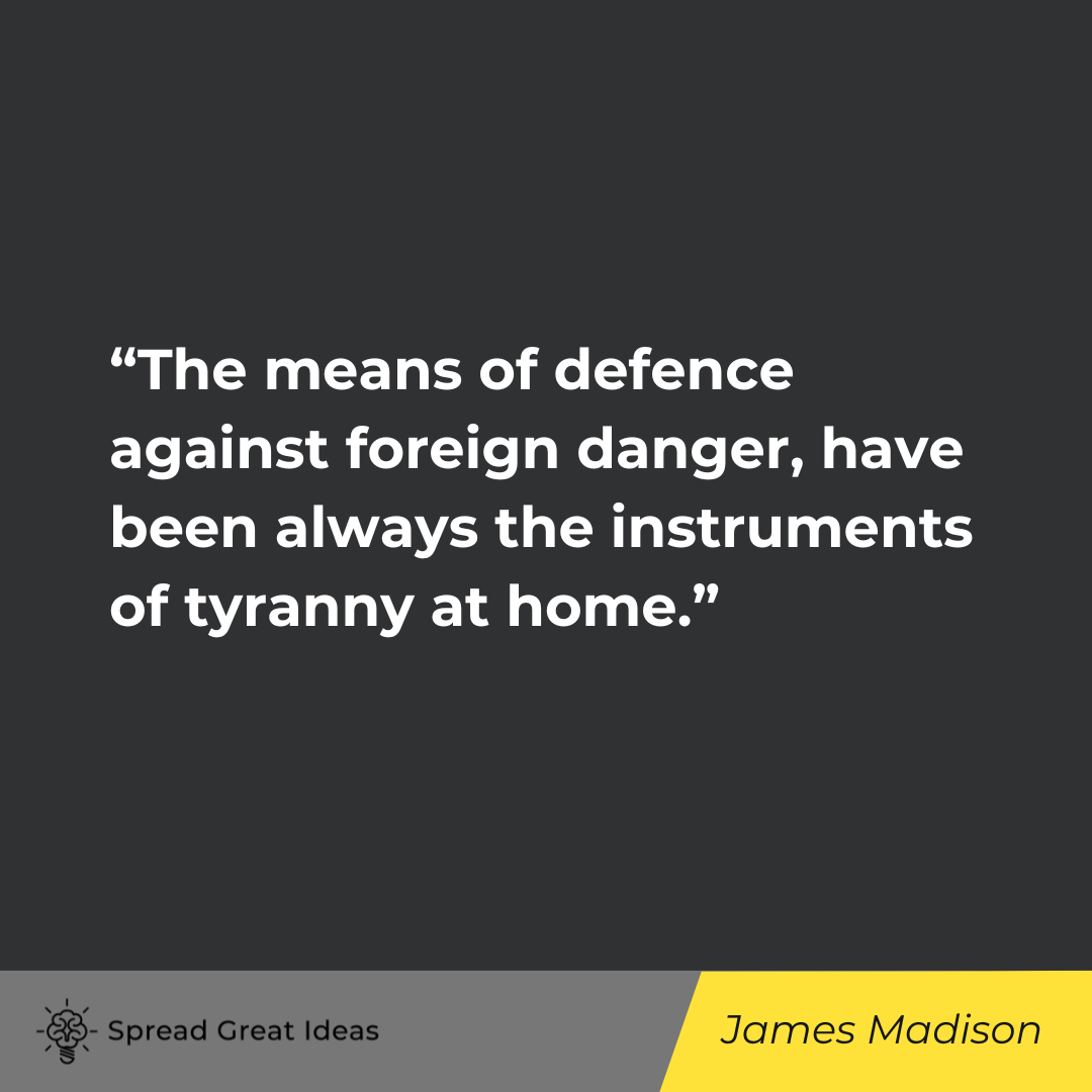 James Madison on Realism Quotes
