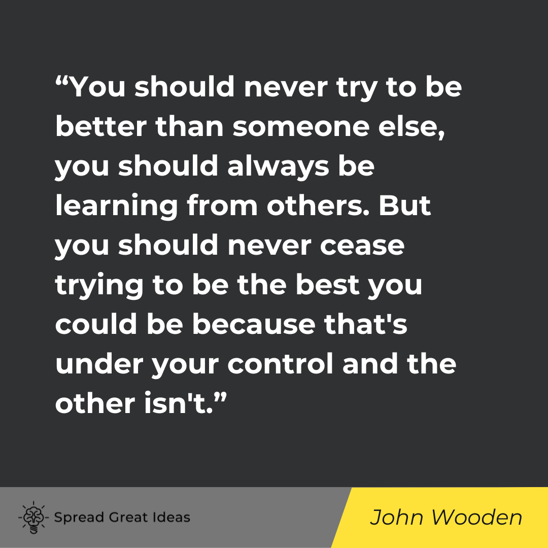 John Wooden on Learning From Others Quotes