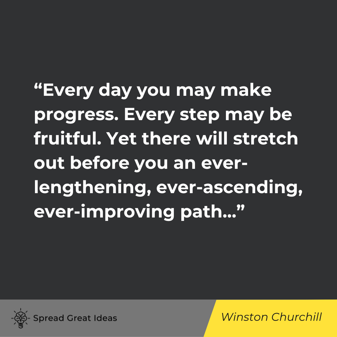 Winston Churchill on Warrior Mindset Quotes
