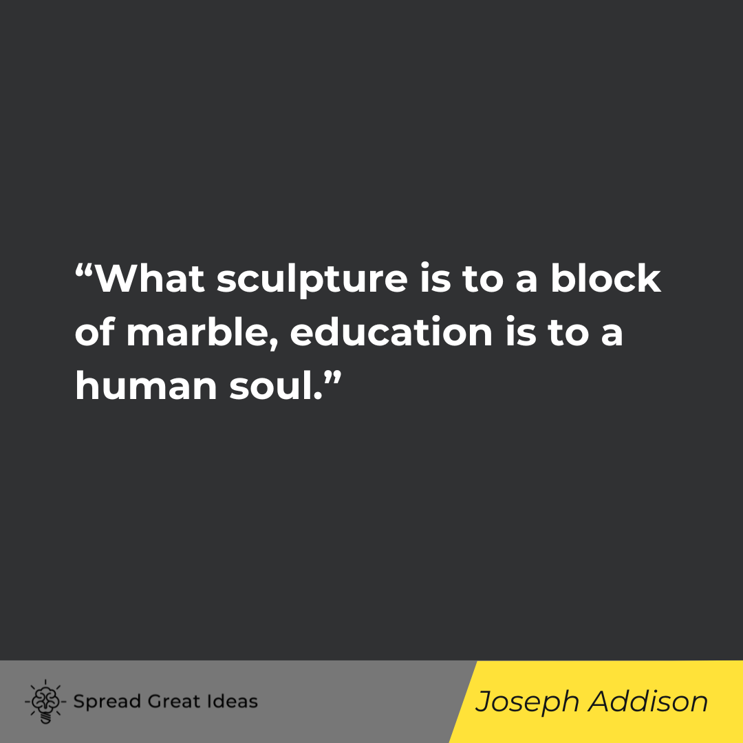 Joseph Addison on Wisdom & Philosophy Quotes