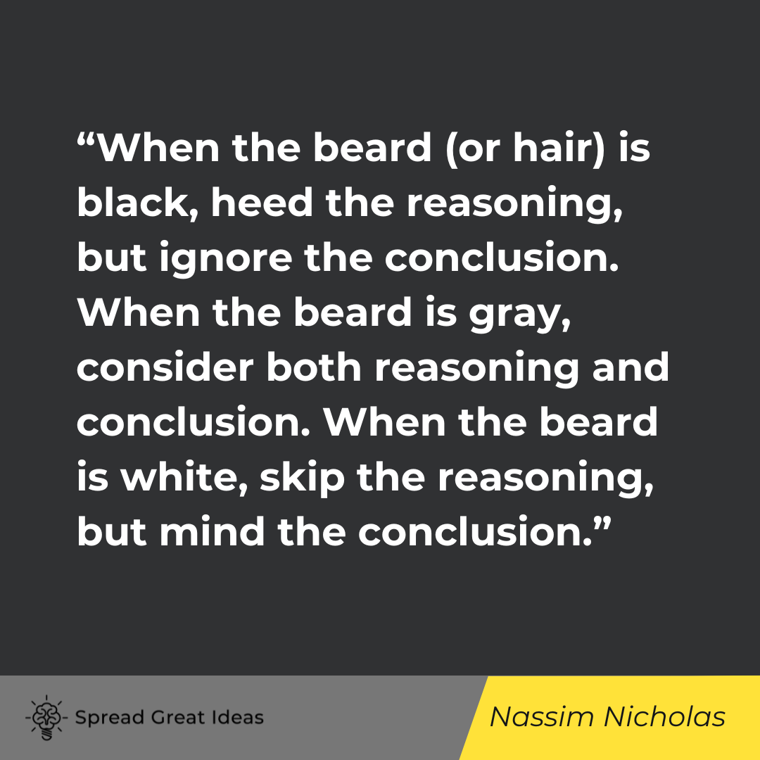 Nassim Nicholas on Wisdom & Philosophy Quotes