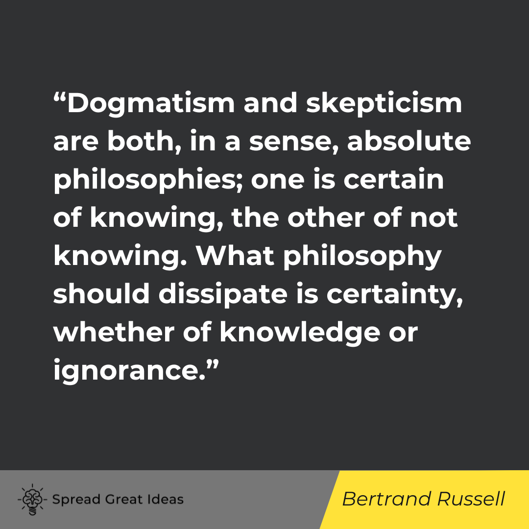 Bertrand Russell on Wisdom & Philosophy Quotes