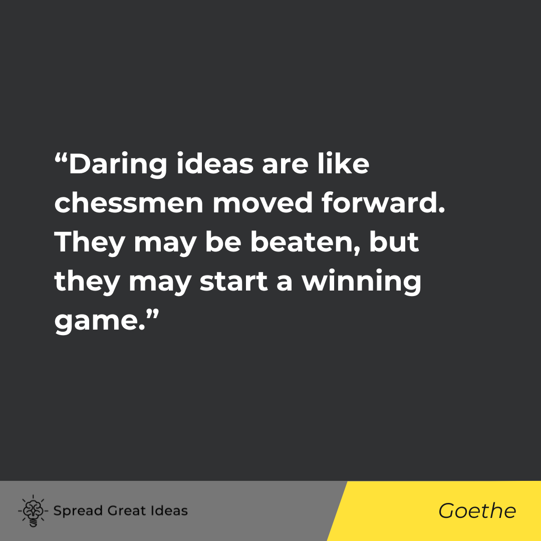 Goethe on Ideas Quotes