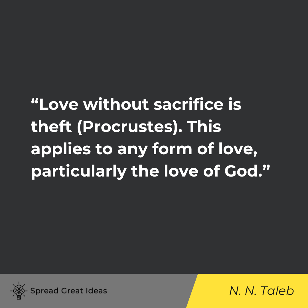 Nassim Nicholas Taleb on Love Quotes