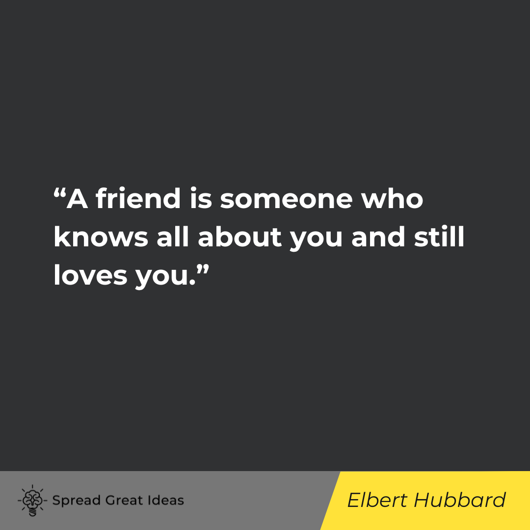 Elbert Hubbard on Love Quotes