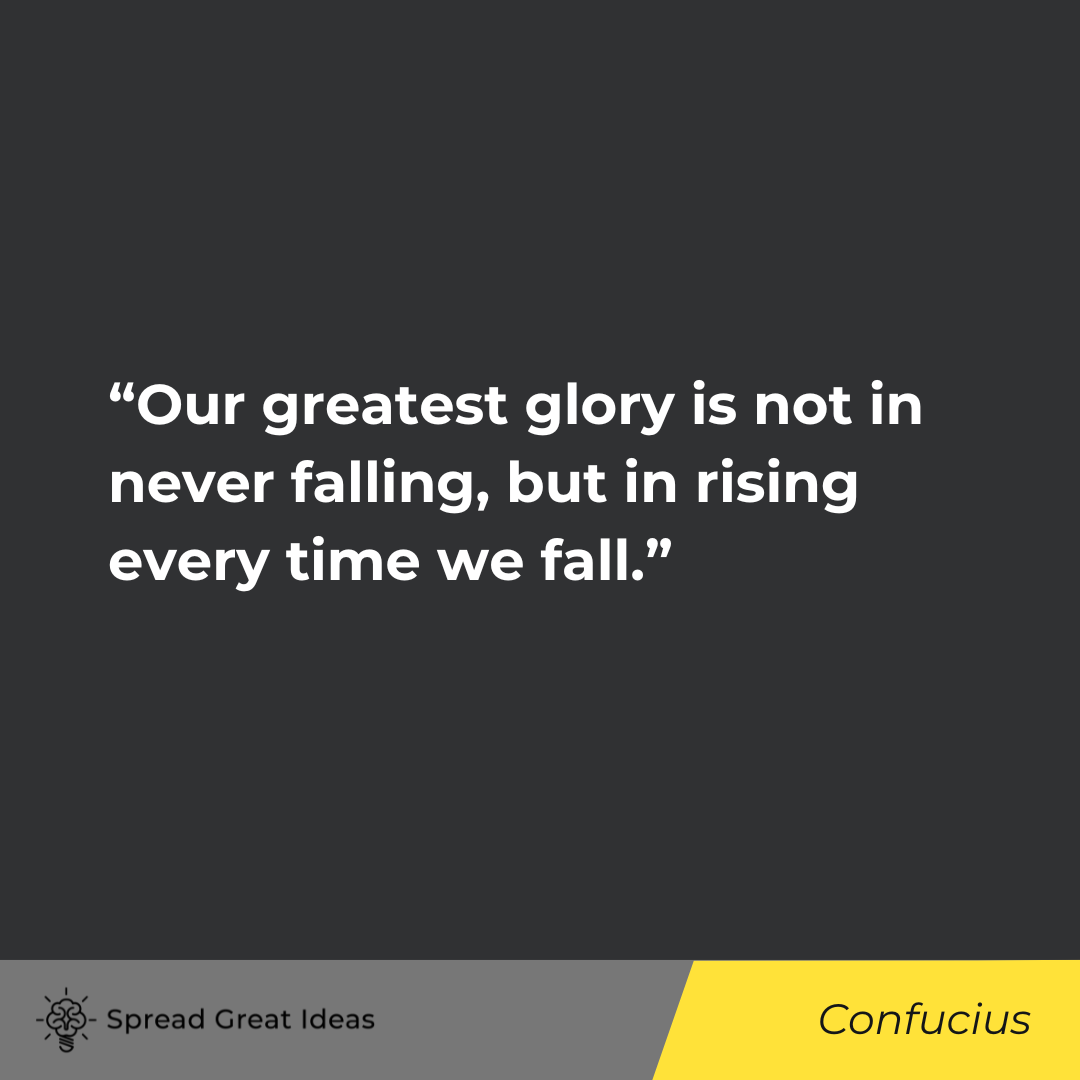 Confucius on Resilience Quotes
