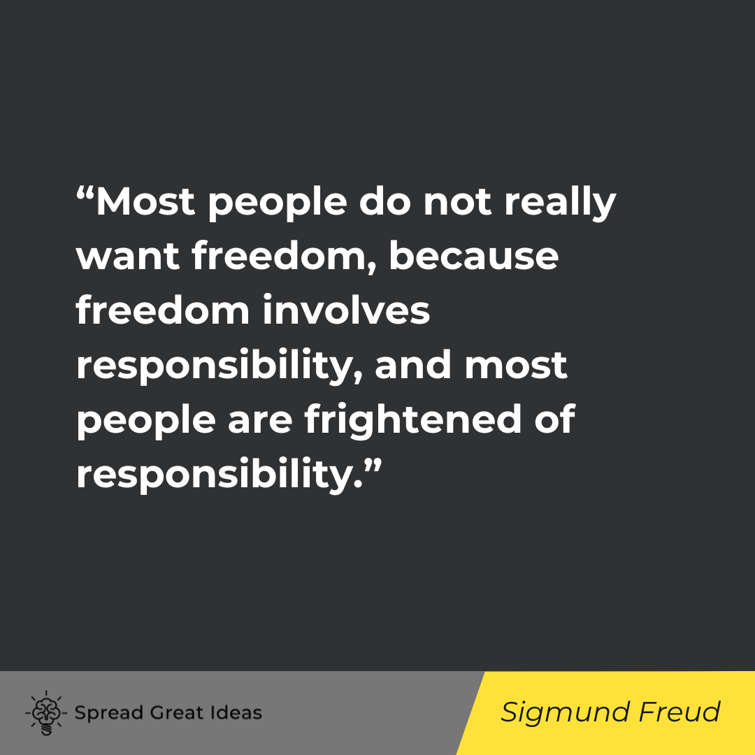 Sigmund Freud on Human Nature Quotes