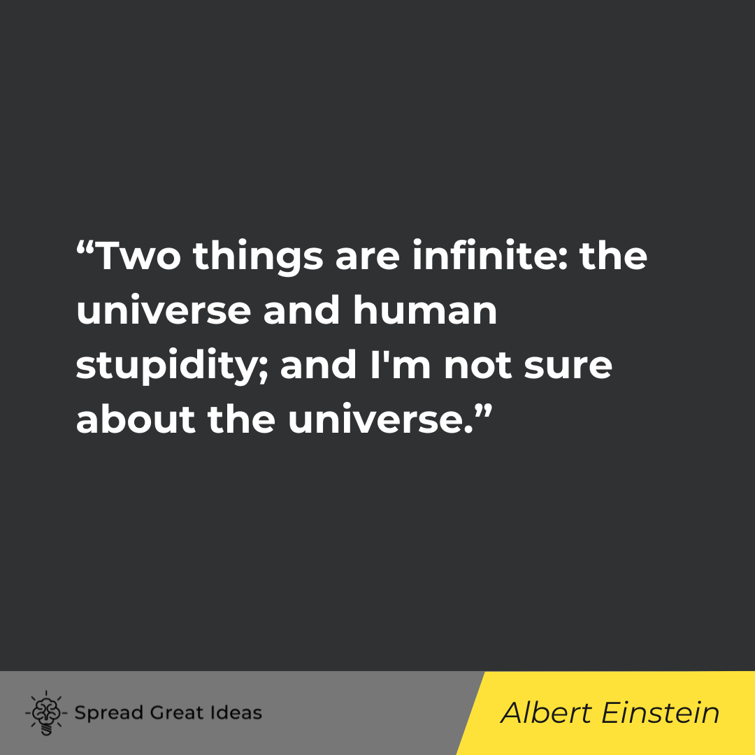 Albert Einstein on Human Nature Quotes