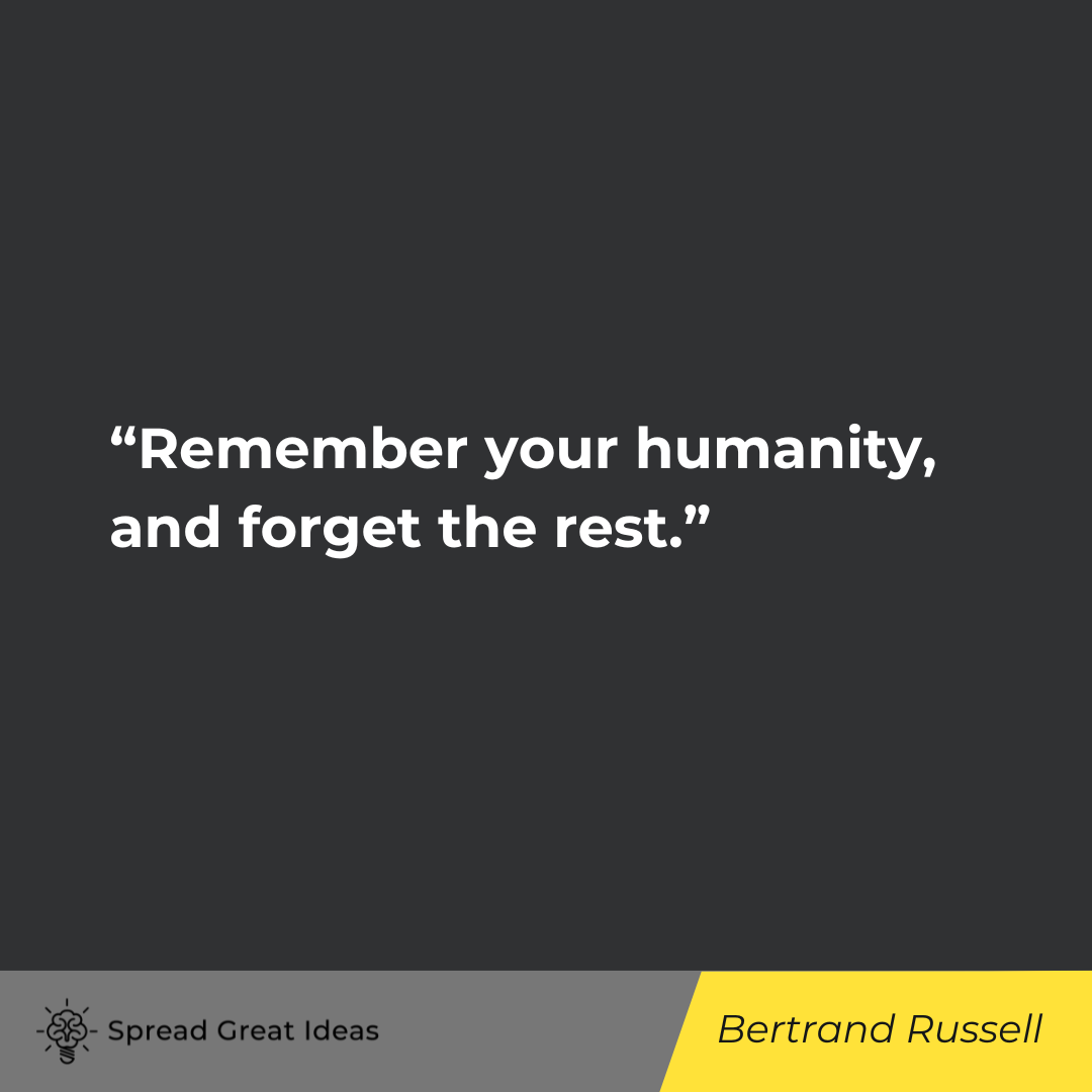 Bertrand Russell on Human Nature Quotes