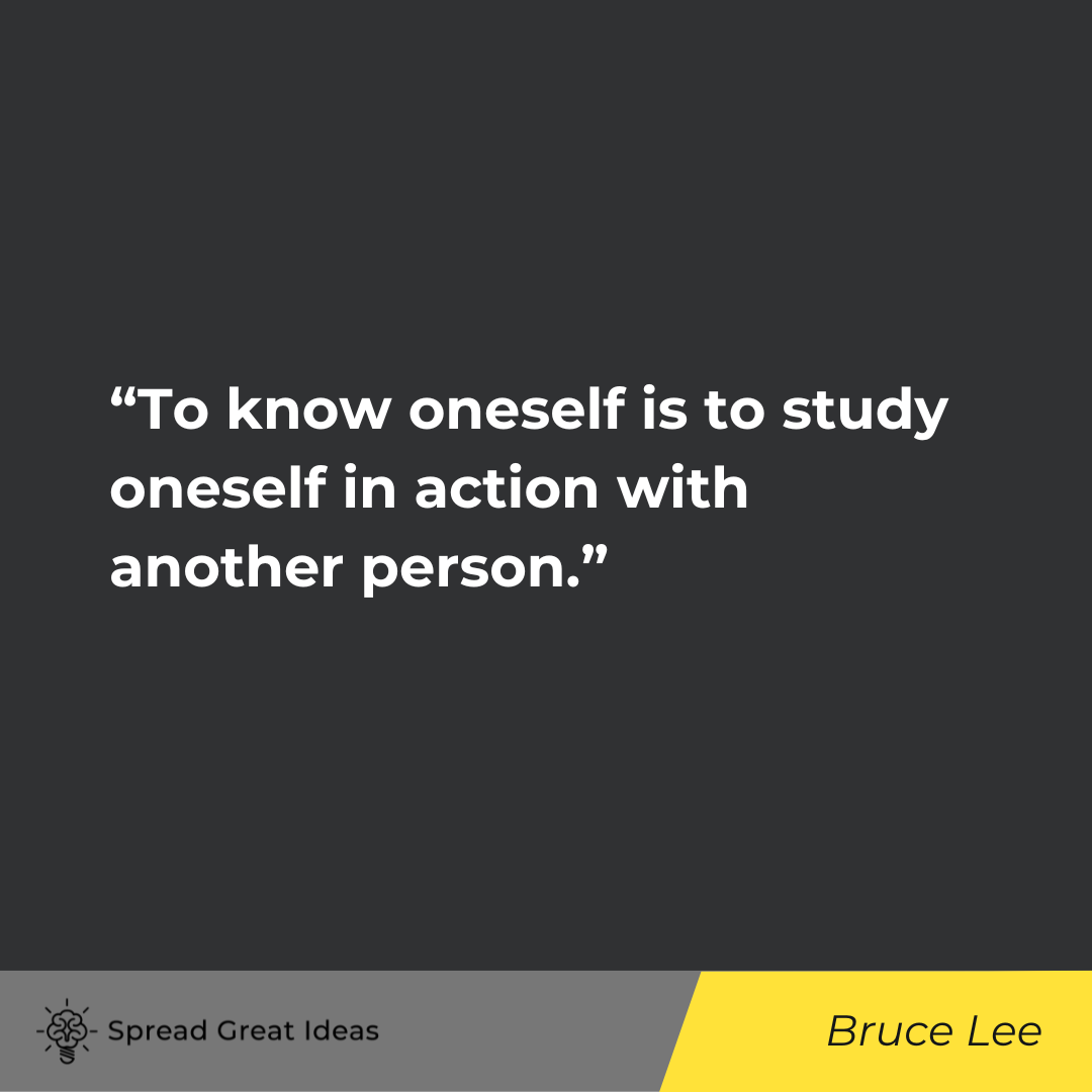 Bruce Lee on Self-Confidence Quotes
