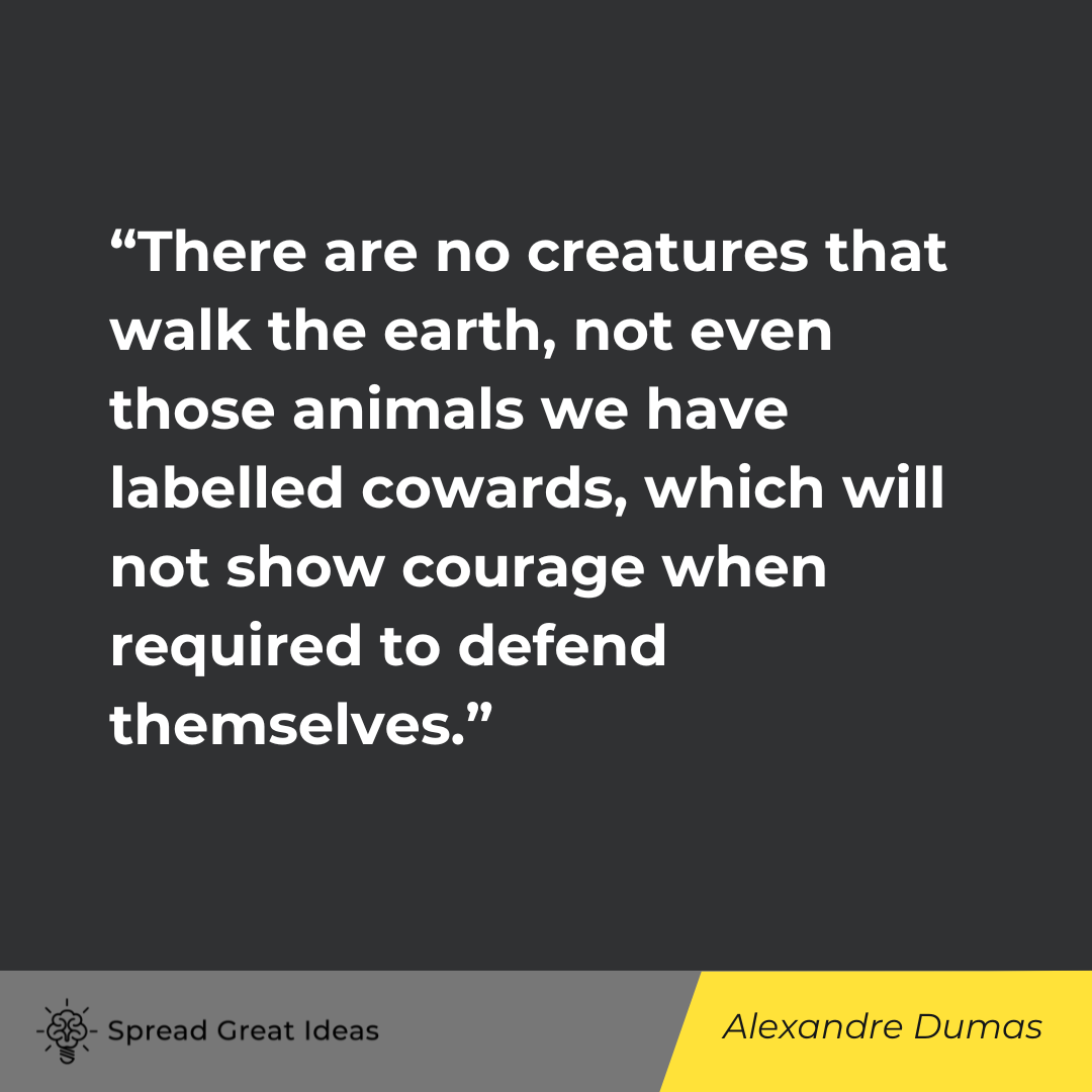 Alexandre Dumas on Use of Force Quotes