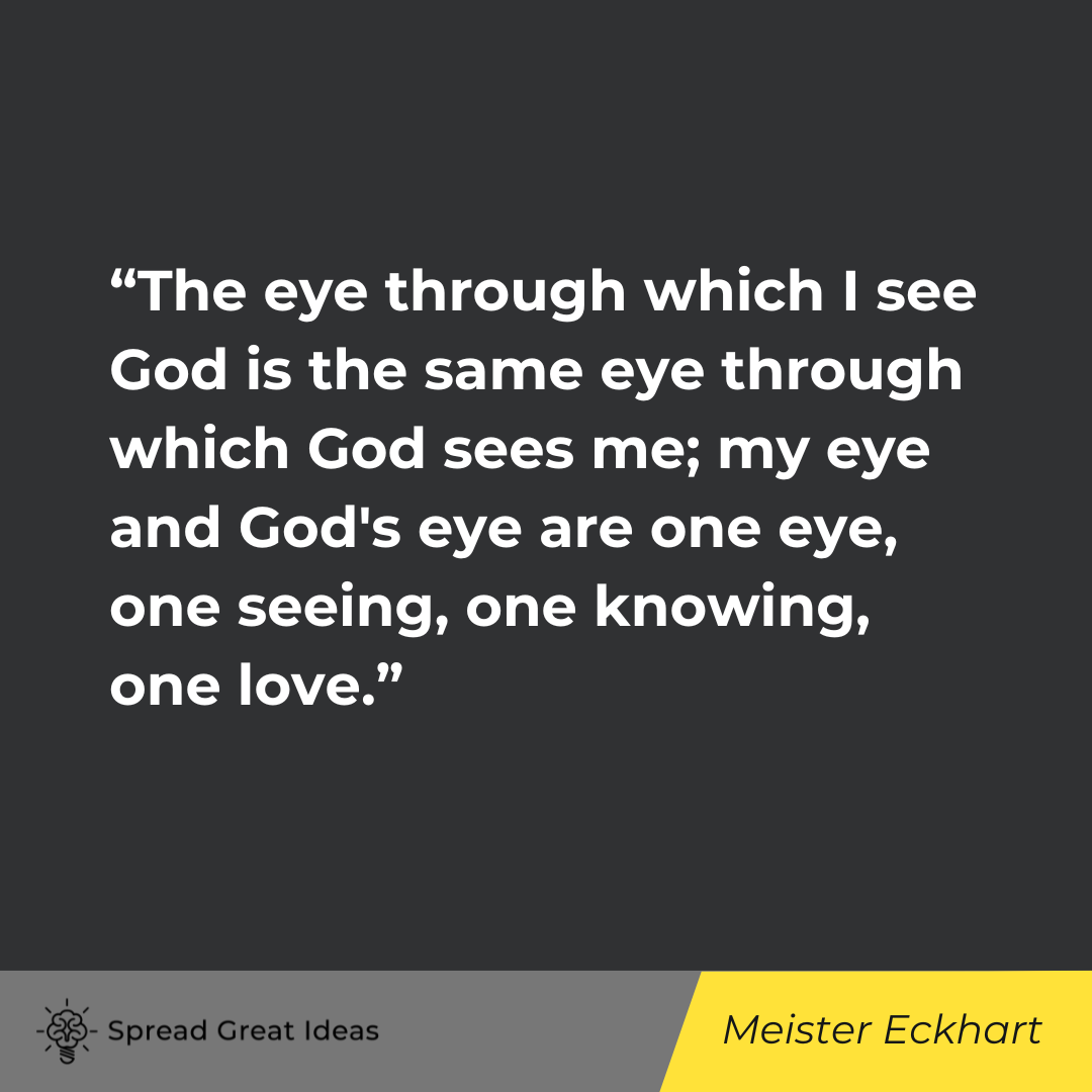 Meister Eckhart on Psychedelics Quotes