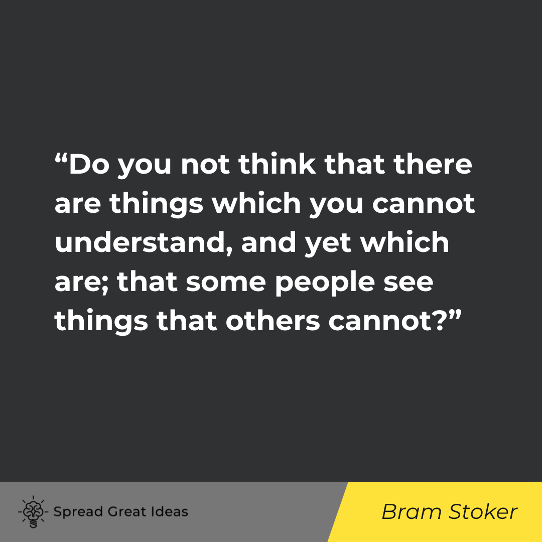 Bram Stoker on Psychedelics Quotes