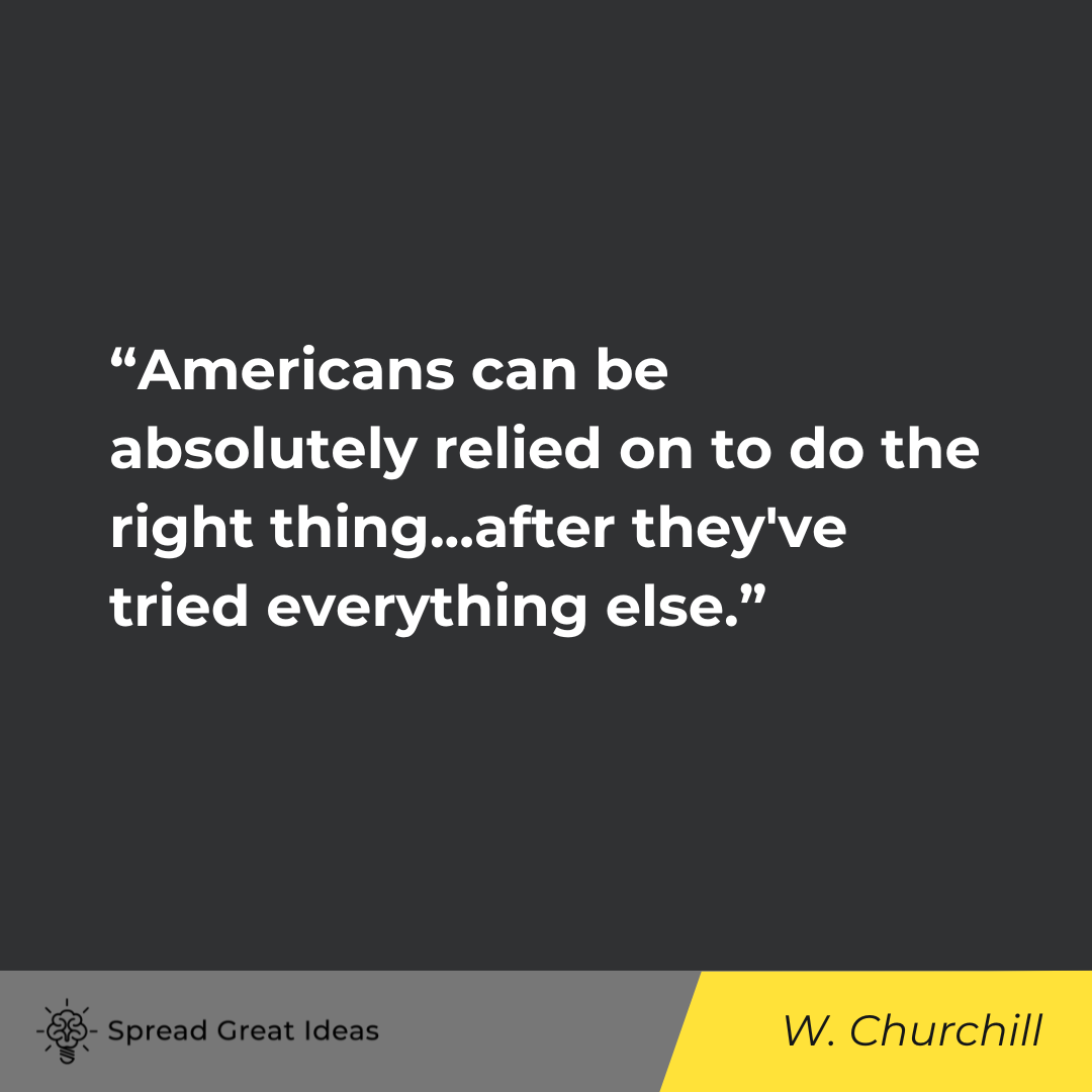 Winston Churchill on Realism Quotes