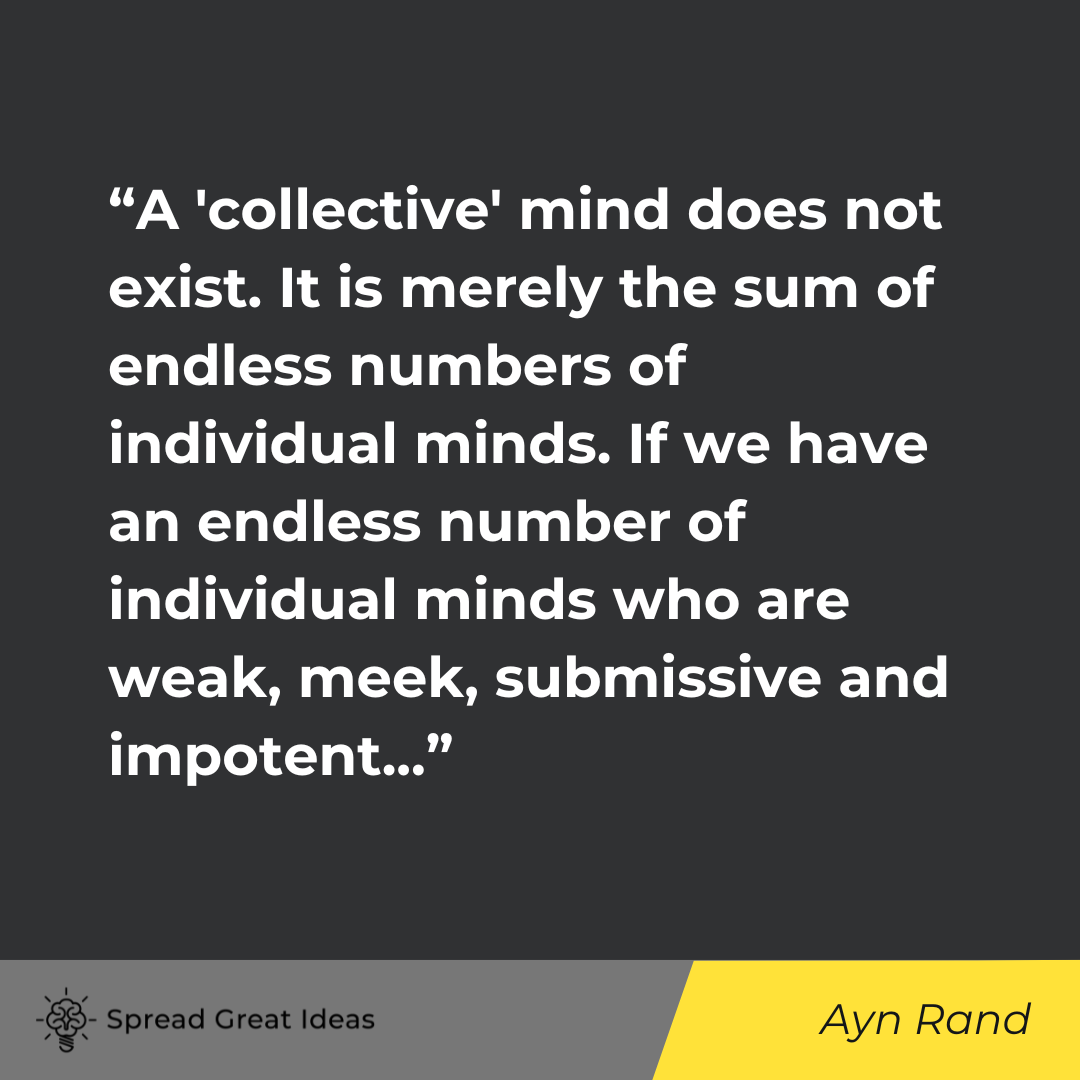 Ayn Rand on Collectivism Quotes