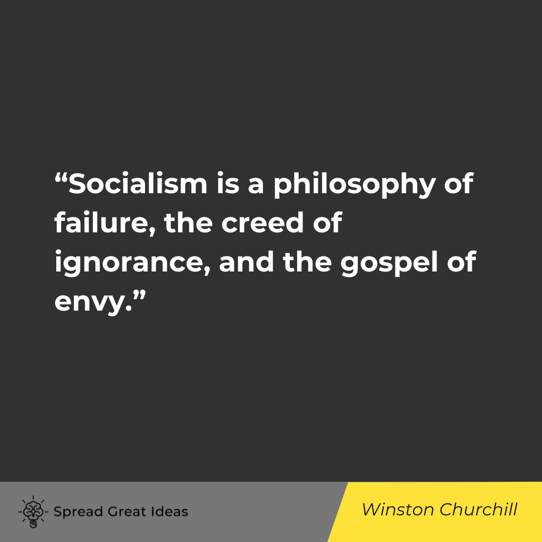 Winston Churchill on Collectivism Quotes