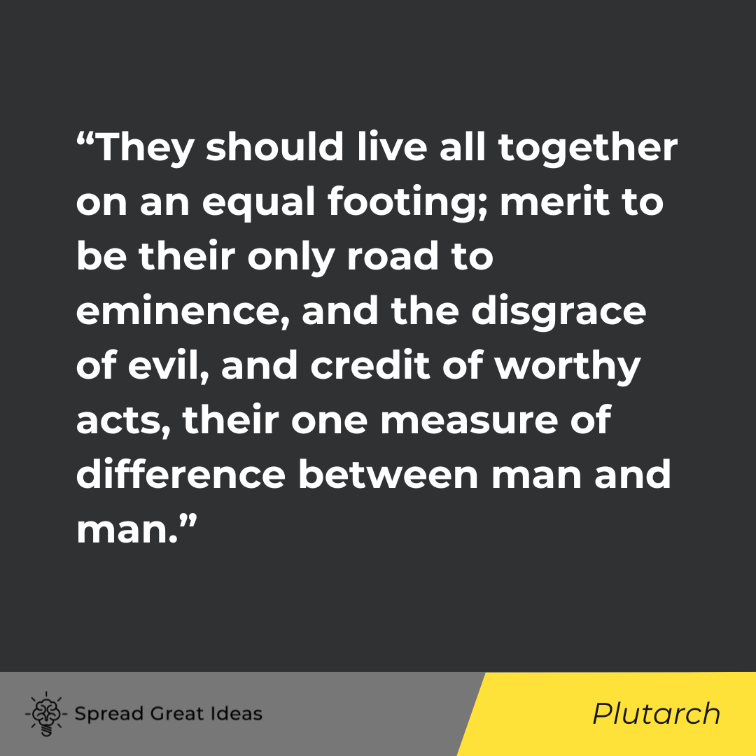 Plutarch on Deserving Quotes