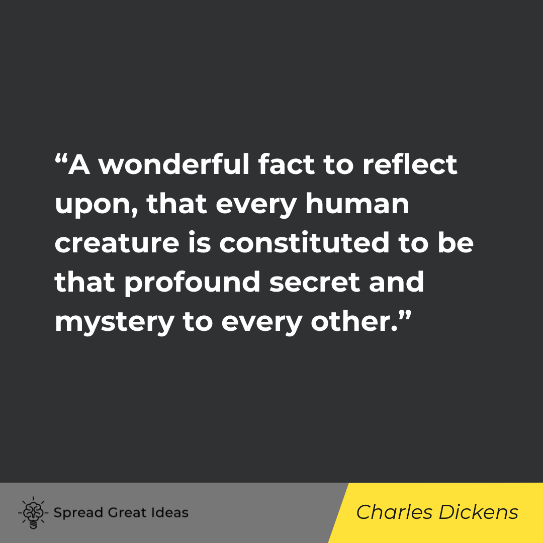 Charles Dickens on Communication Quotes