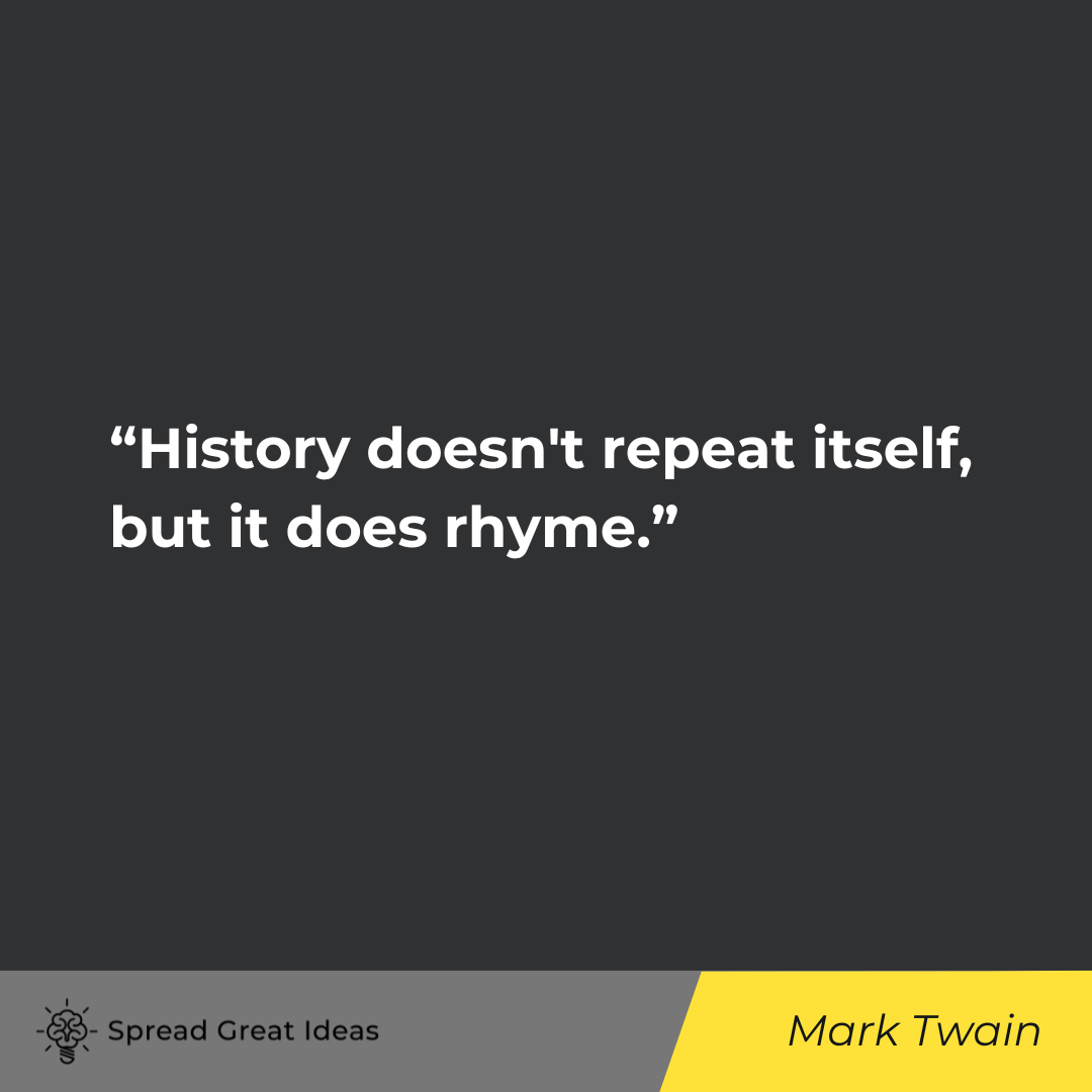 Mark Twain on History Quotes