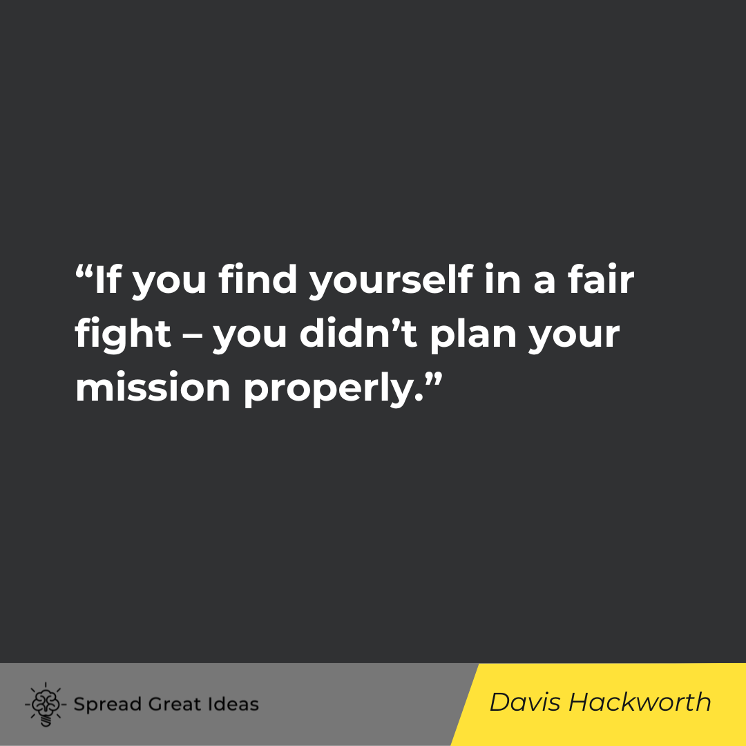 Davis Hackworth on Planning Quotes