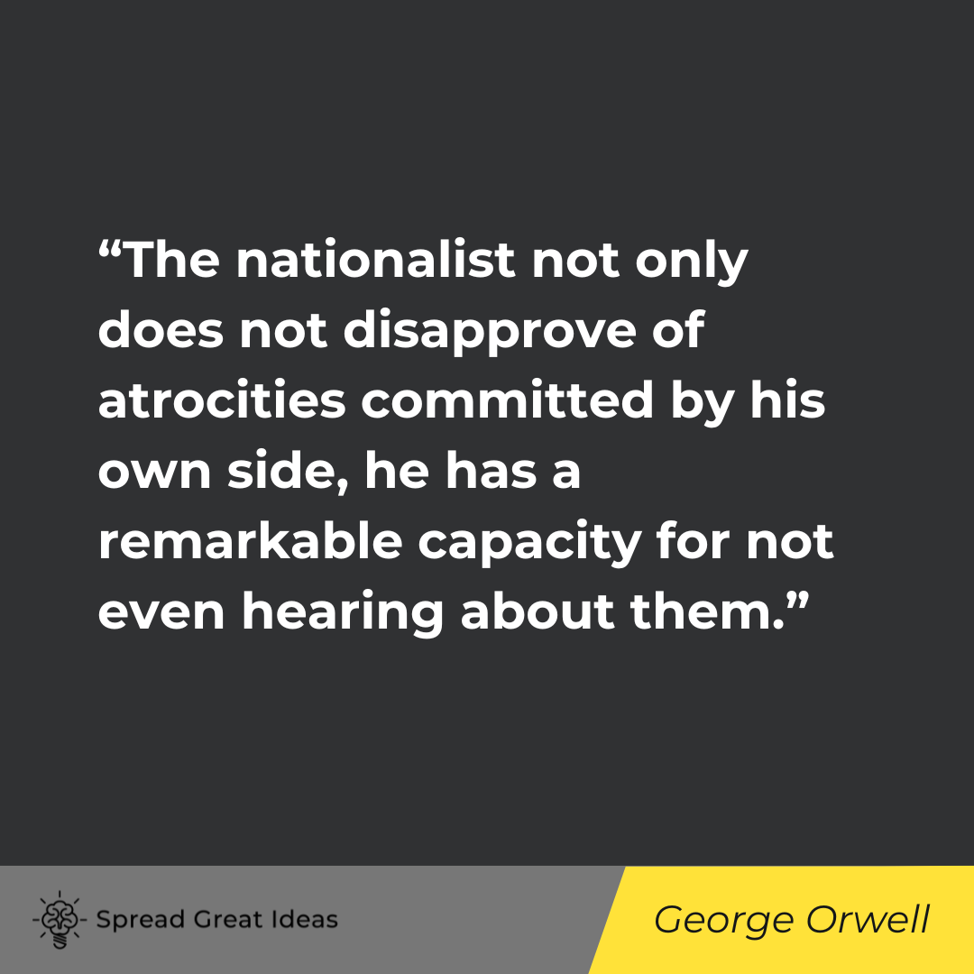 George Orwell on Cognitive Bias Quotes