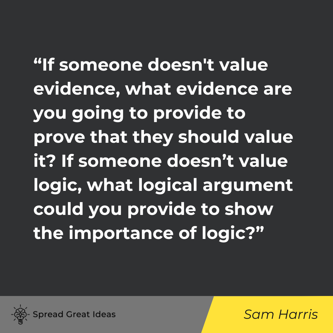 Sam Harris on Cognitive Bias Quotes
