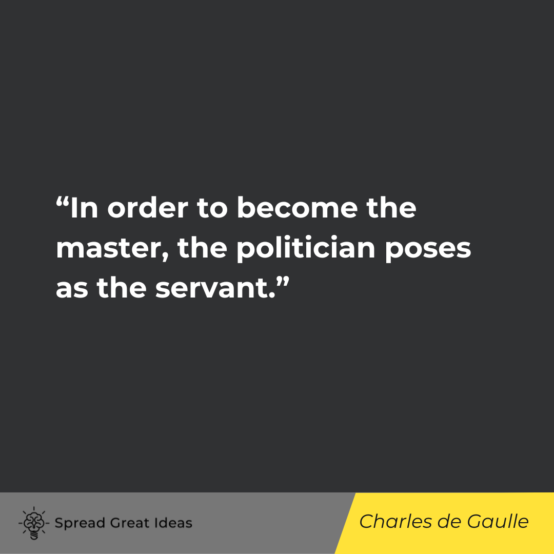 Charles de Gaulle on Planning Quotes